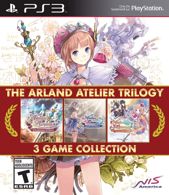 Atelier Arland Trilogy box art for Playstation 3